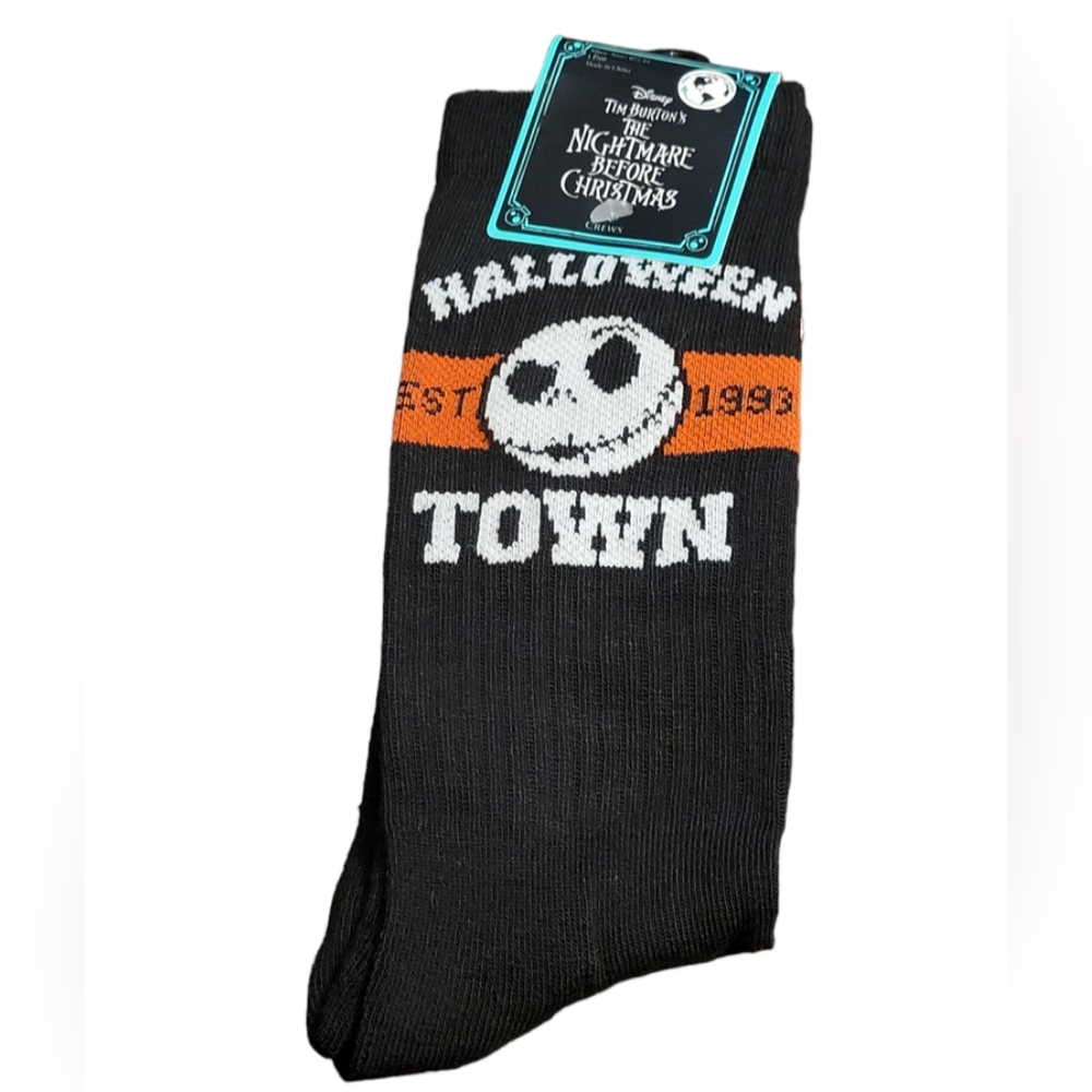 NWT Nightmare Before Christmas Socks Halloween Socks Jack Skellington Socks